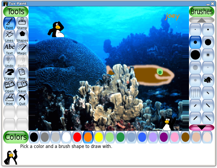 tux paint for windows 7 64 bit