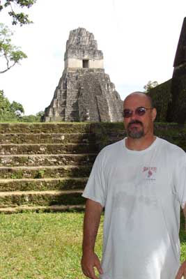 Bill, at the Pyramid of Omar Pokehole.