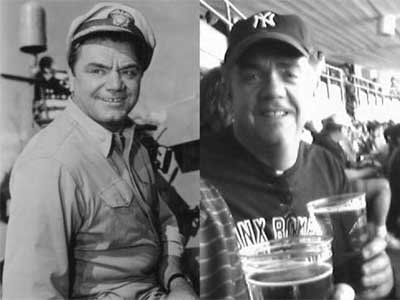 Ron Montgomery and Ernest Borgnine. (Or is it the other way around?)