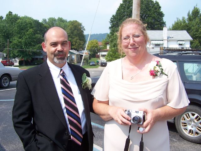 Doug and Rosa at Alex and Jessica's wedding, August 2007.