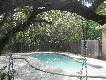 backyard with pool