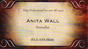 Anita Wall - Hairstylist