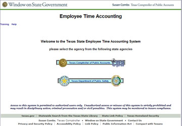state of texas web sites