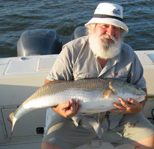 The fisherman smile at its best.