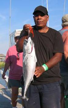 Birthday Man and his tuna!
