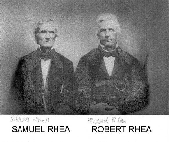 Picture of Samuel and Robert Rhea