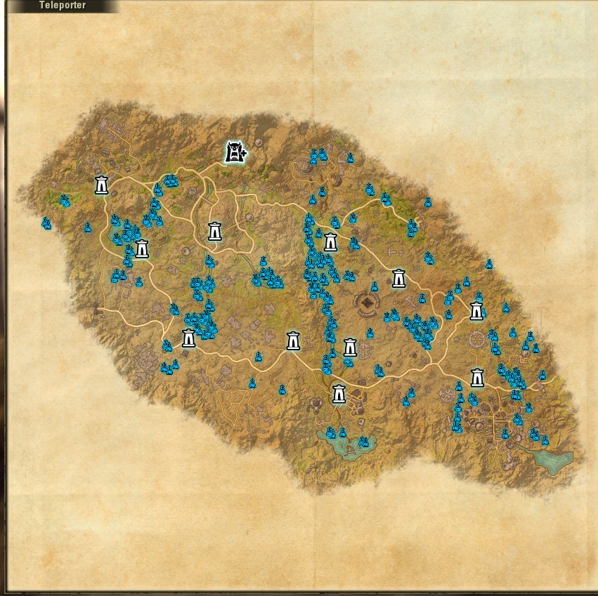 Eso Harvest Map Not Working.