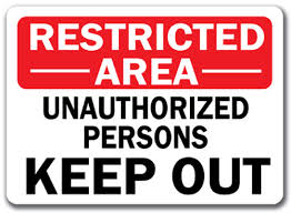 Restricted Area