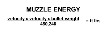 Muzzle Energy