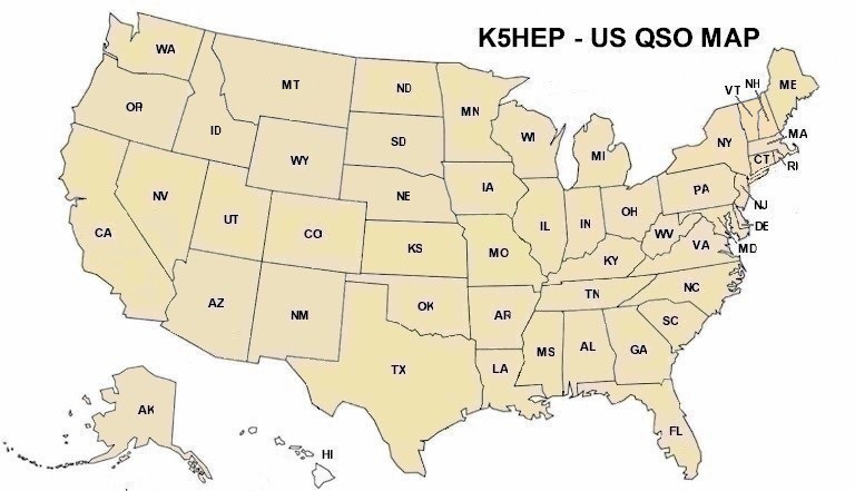 US QSO Map