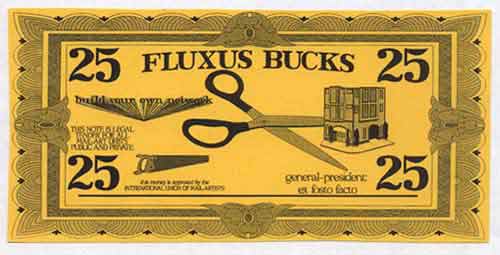 One of the original fluxus bucks