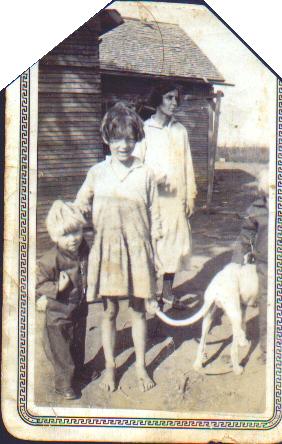 Grandma Kirkley with Shirley and Mother as children