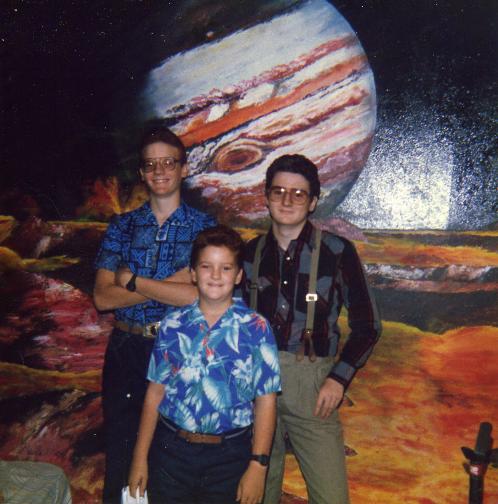 Jupiter Mural and the boys