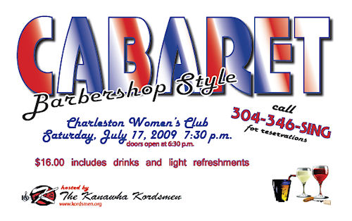 Cabaret flier