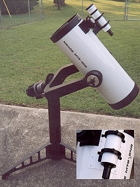Meade SN8 on a fork mount