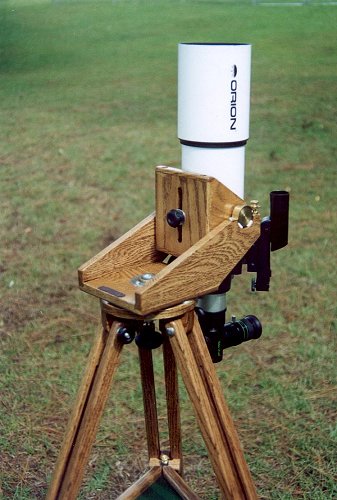 Short Tube 80 on its tripod