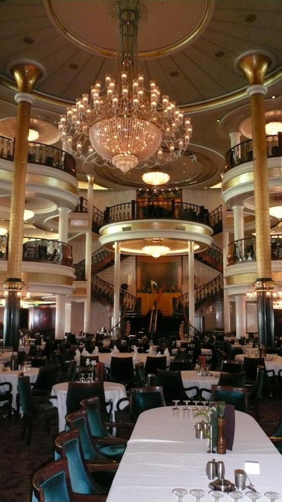 Ship dining room