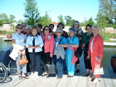 On a lovely Spring day, 54 travelers enjoyed Shangri La Botanical Gardens and Nature Center in Orange, Texas.