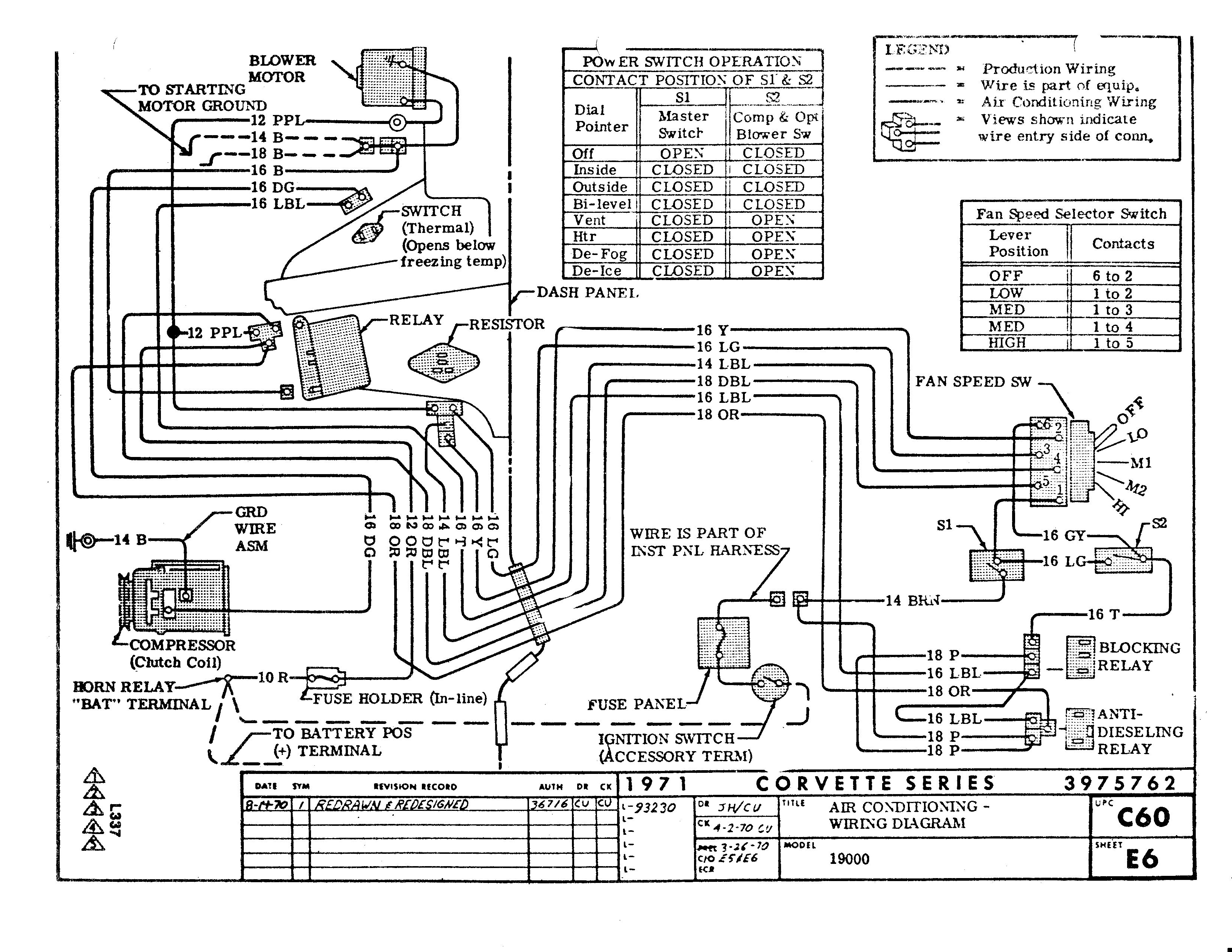 Wiring Diagram Info: 33 1972 Corvette Wiring Diagram