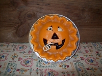Pumpkin Face Pie
