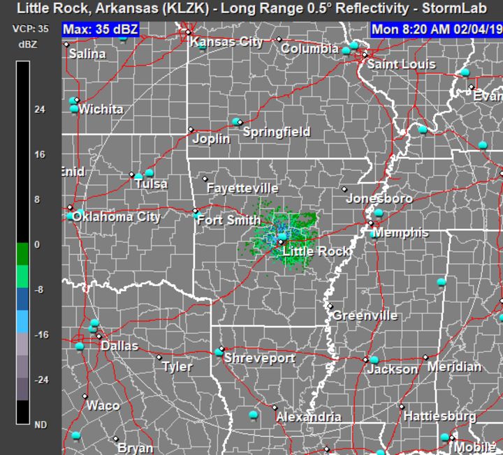 Skyline Weather Station Regional Radar