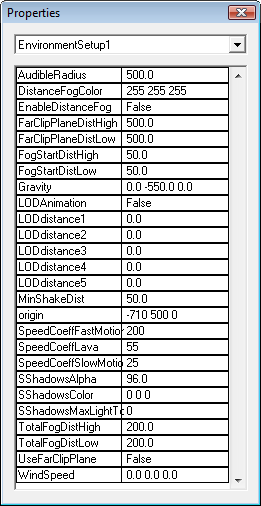 EnvironmentSetup Example