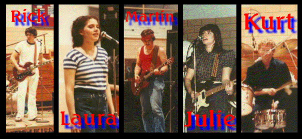 The Neighborhood Band - Rick, Laura, Martin, Julie, Kurt