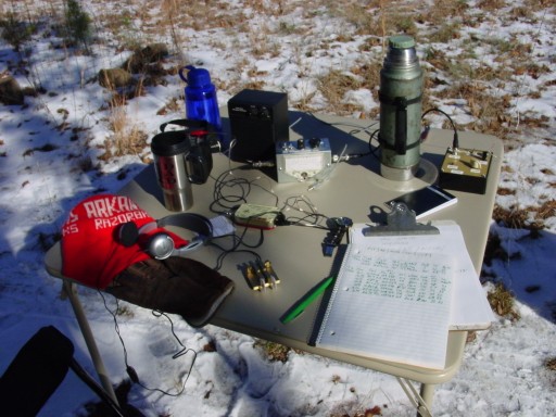 FYBO rig on card table