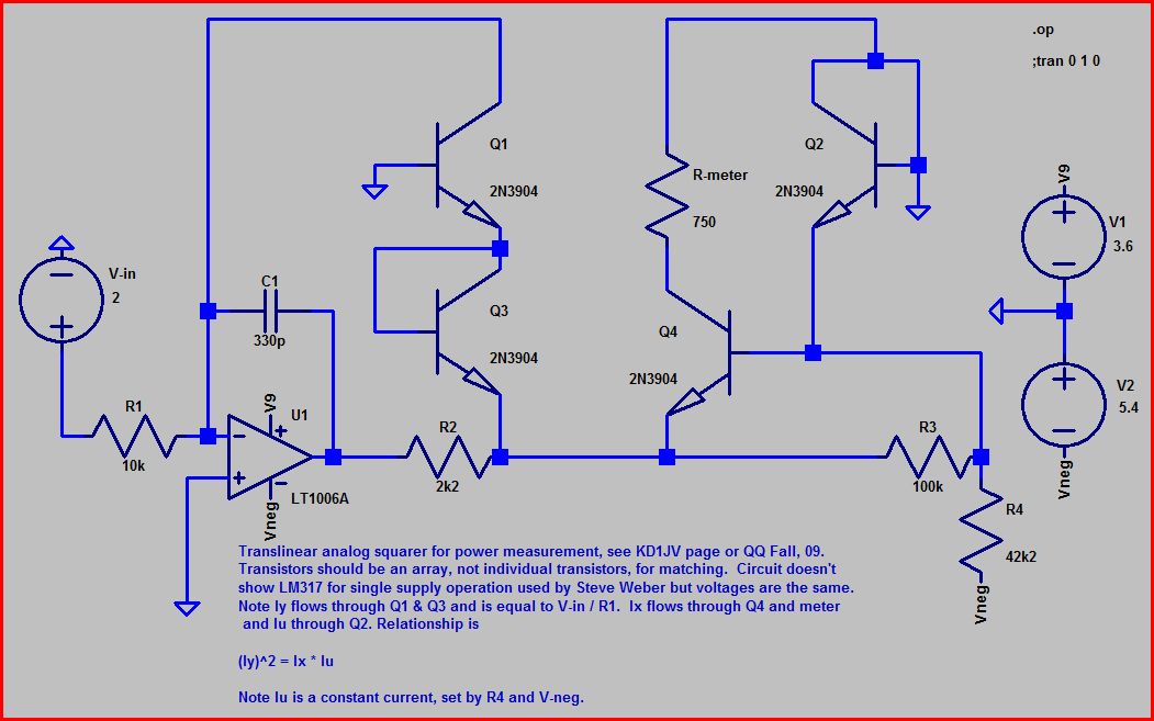 Image of circuit from LTSpice